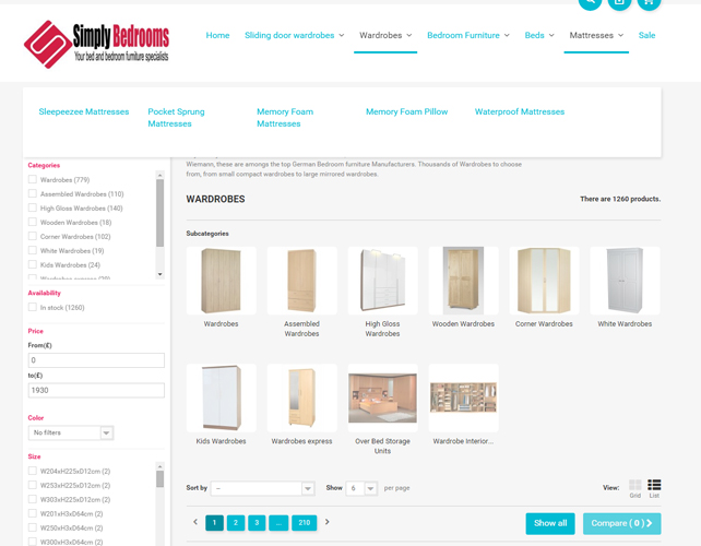Furniture eCommerce Website
